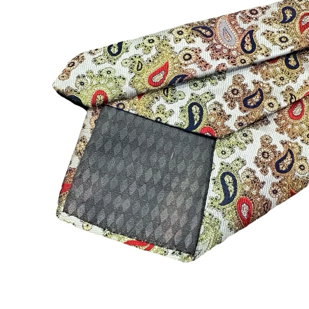 Silk Paisley Tie Business Formal Office Wedding‎ Classic Boho
